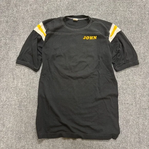 VTG Football jersey Shirt Men's XL throwback Pittsburgh Steelers 90s John Stripe - Picture 2 of 5